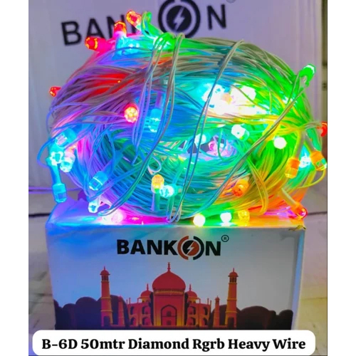50 मीटर बैंकन RGRB एलईडी लाइट