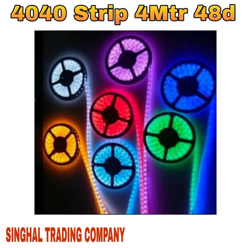 4040 4 मीटर 48D LED लाइट स्ट्रिप