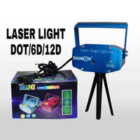 Dot-6D-12D Laser Stage Light - Color Temperature: Cool White