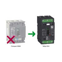 Compact NS80H MA molded case circuit breakers