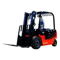 Mini 1/1.5/2/2.5/3 ton Electrical Forklift for warehouse factory