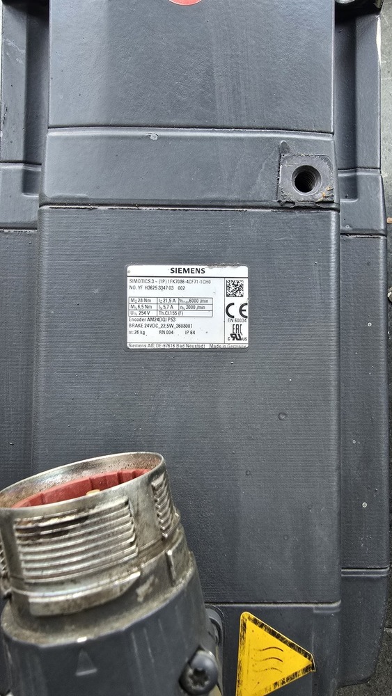 Siemens 1fk7086-4cf71-1ch0 - Application: Industrial