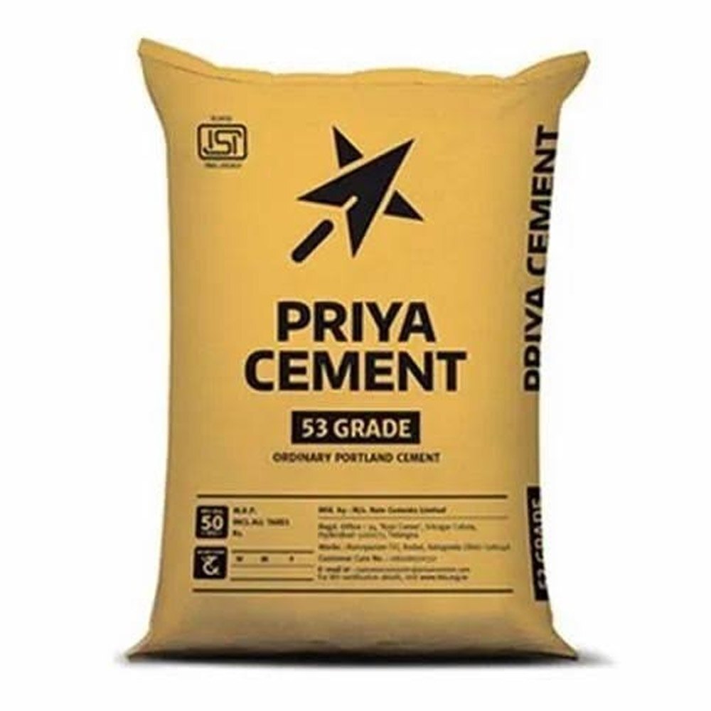 Priya Ppc Grade Cement - Color: Grey