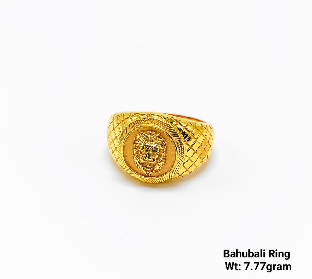 New Design 92% Gold Bahubali Ring