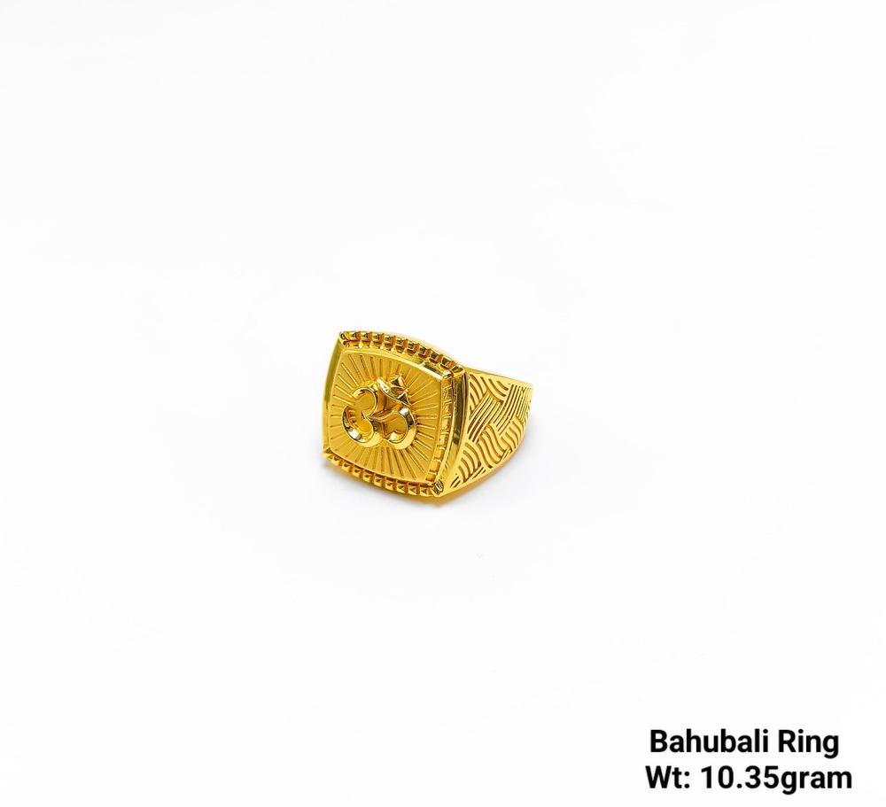 Ring Behuli New Design 92% Gold Bahubali Ring at 8900.00 INR in Mumbai | Sunbera ...