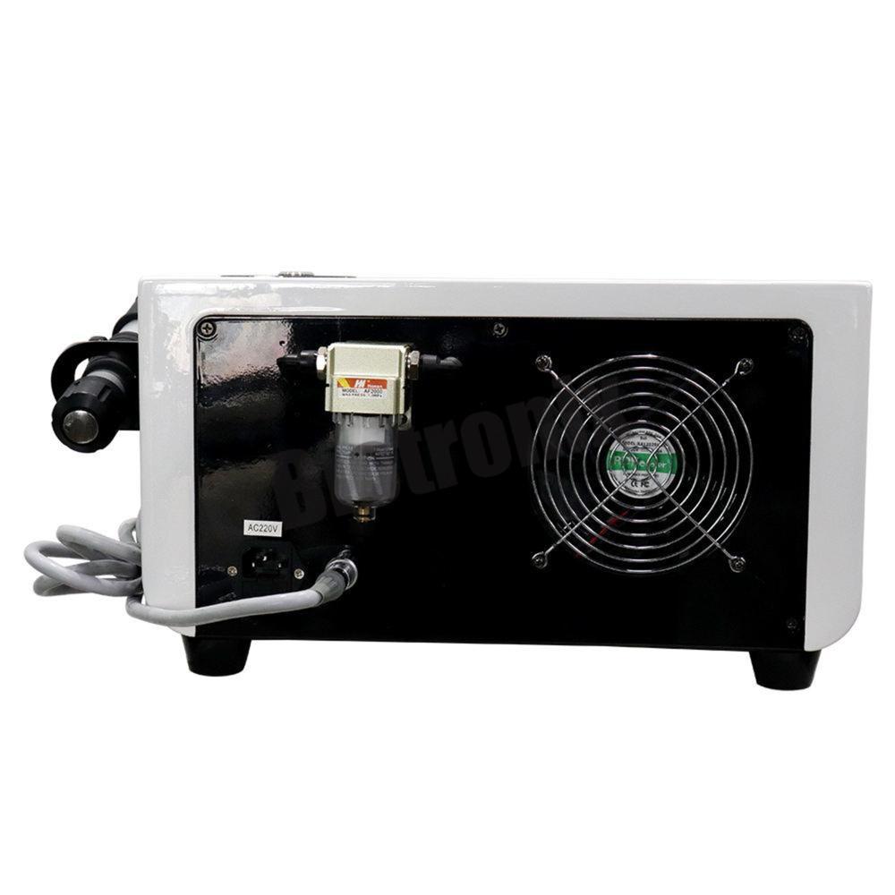 10 Bar High Power Pneumatic Shockwave Therapy Machine Black for Sports Recovery