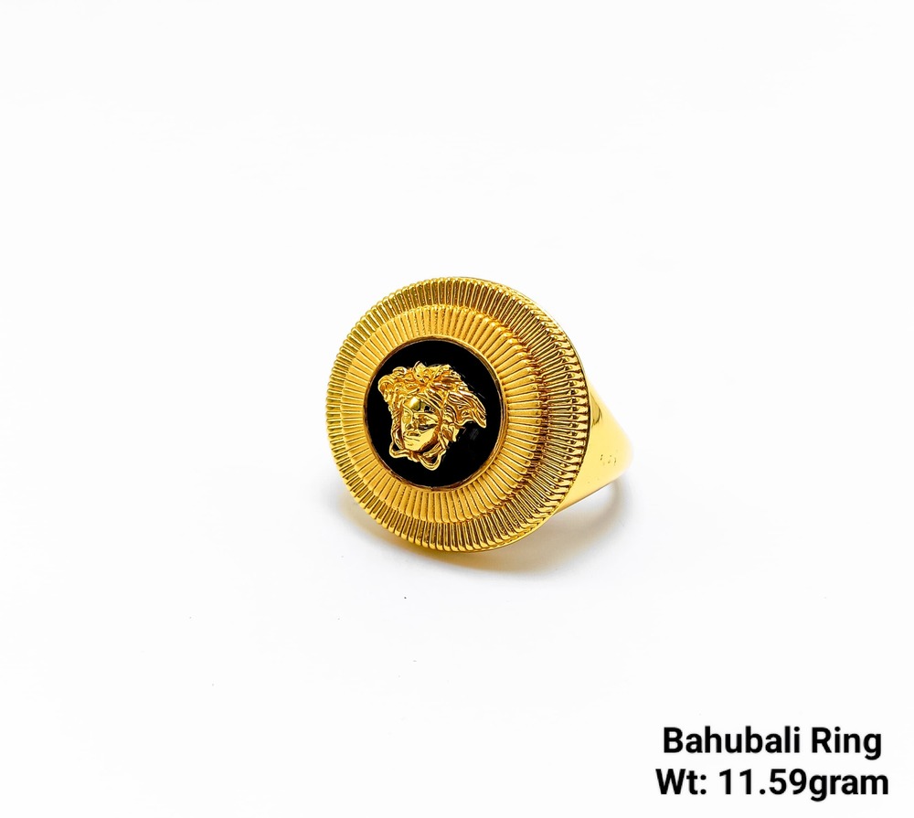 New 92% Gold Bahubali Ring