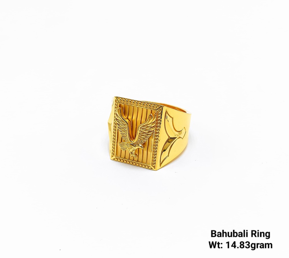 New 92% Gold Bahubali Ring