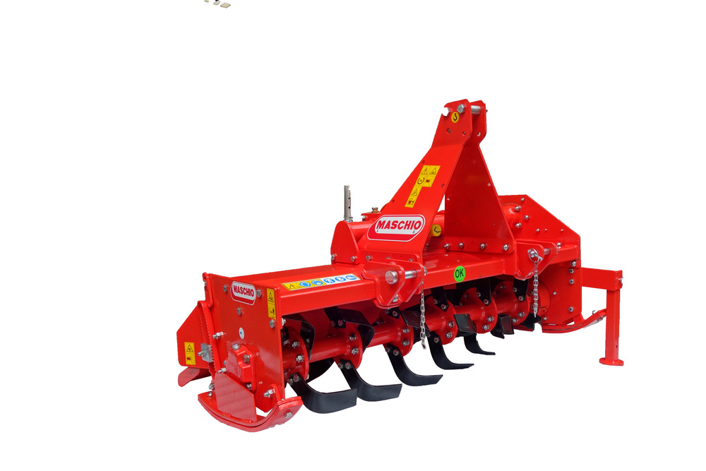 Maschio Wind Rotary Tiller - Stainless Steel, 207 Kg Weight, 125 Cm Working Width | High Efficiency, Low Noise Levels, Versatile Usage