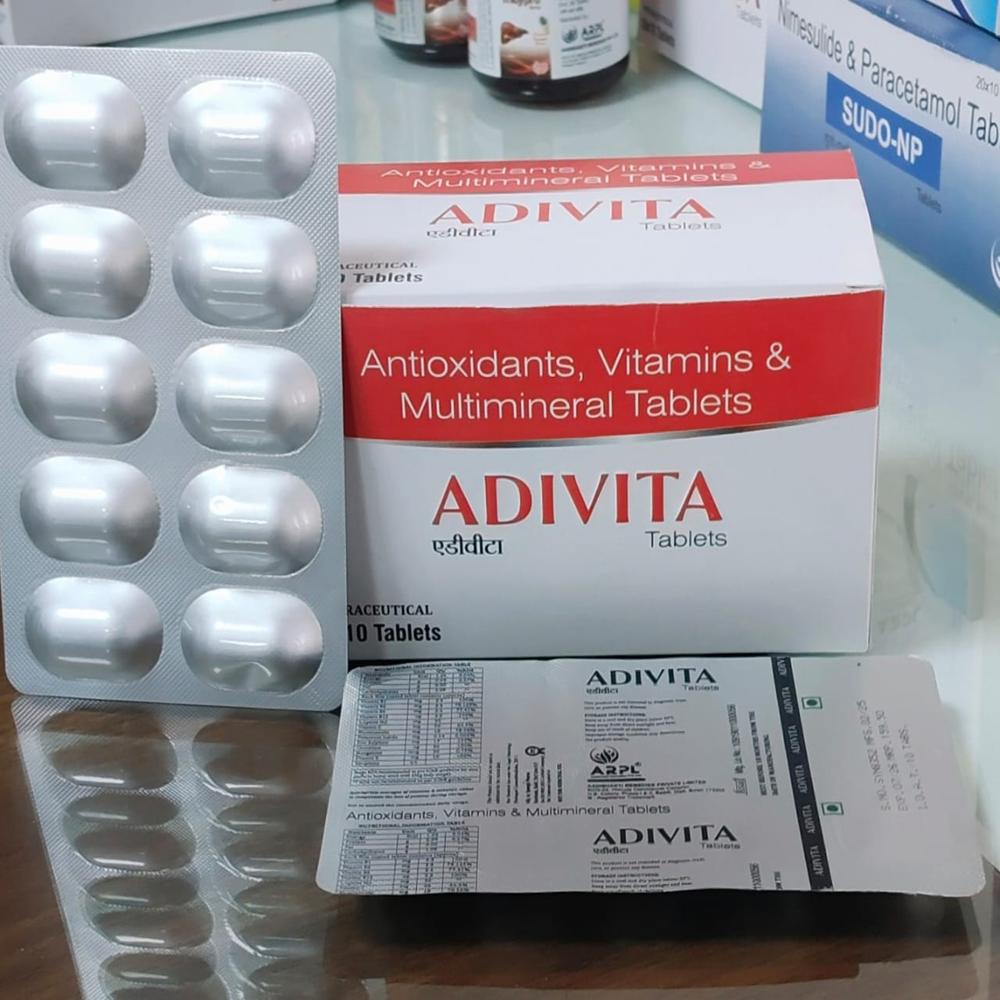 Antioxidants Multivitamin Mineral Herbal Tablets - Dosage Form: Solid