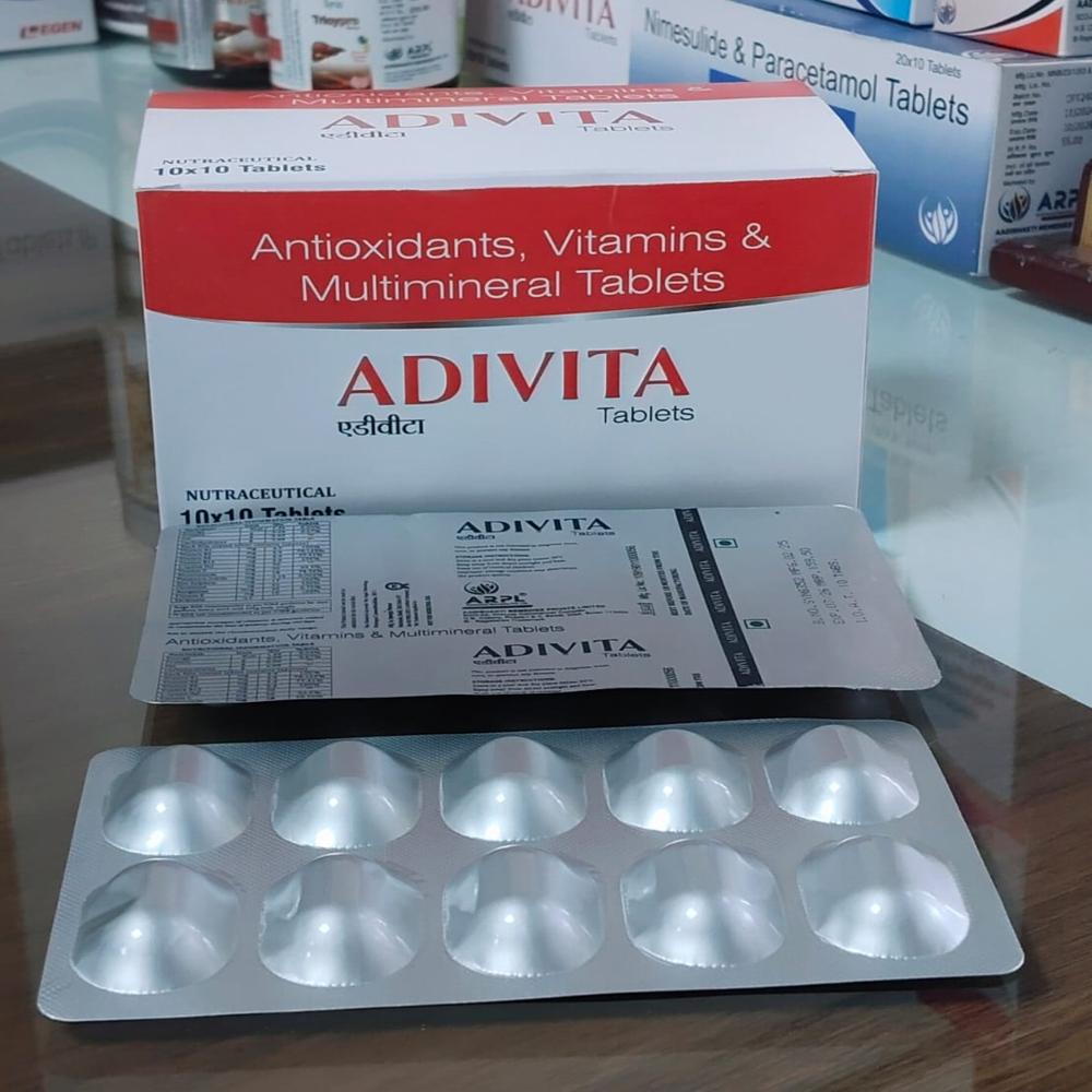 Antioxidants Multivitamin Mineral Herbal Tablets