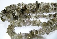 Natural Smoky Quartz Uncut Chip Beads 6 to 10 mm