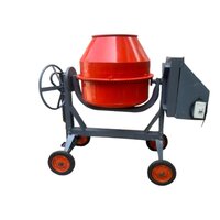 Concrete Mixer Machine - Color: Orange