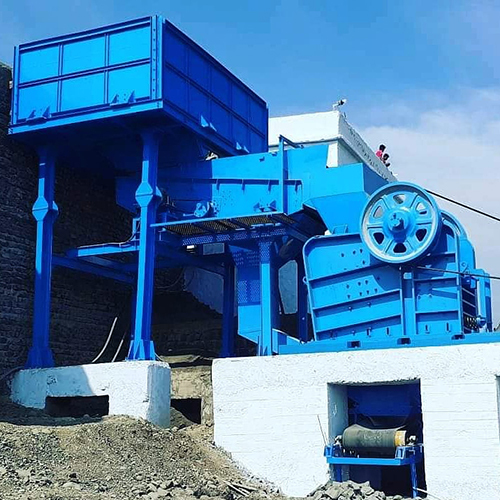 200 - 250 Tph Primary Crushing Plant - Color: Blue Paint Coated