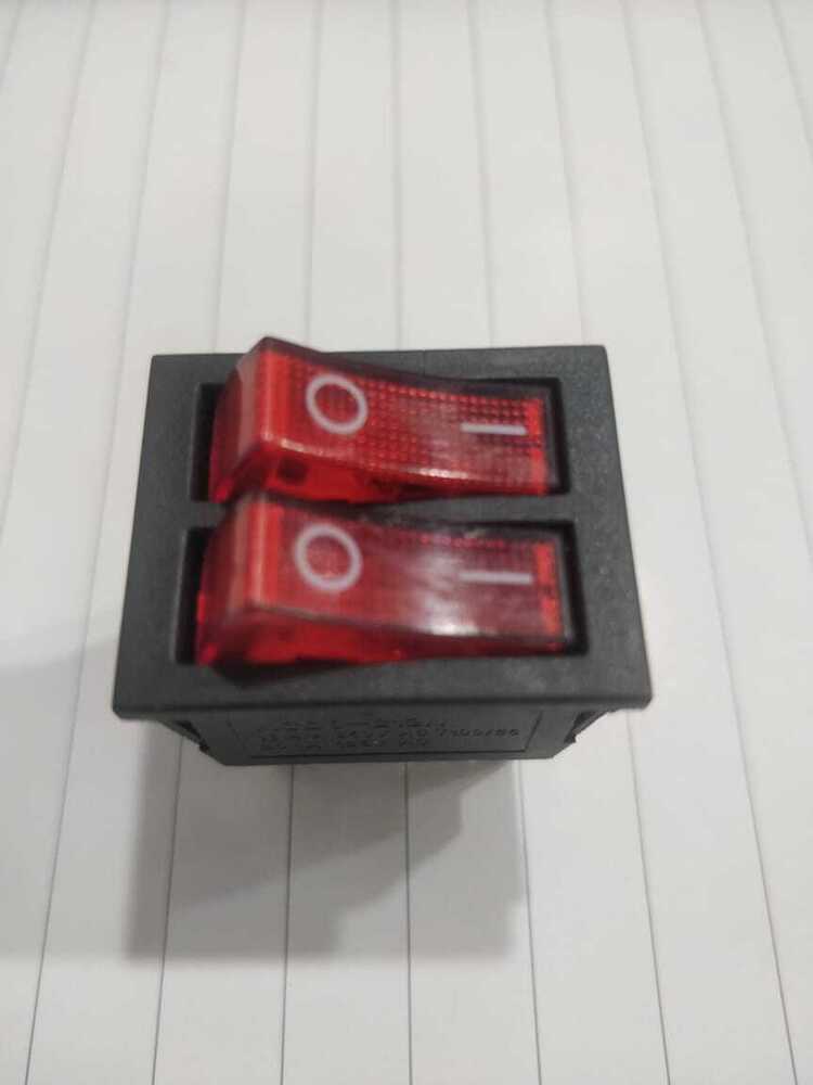 Rocker Switch Red 2 Line 6 Pin On Off