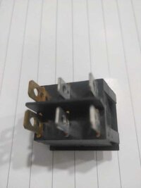 RS-608 RED 2 LINE 6 PIN ON-OFF LIGHT