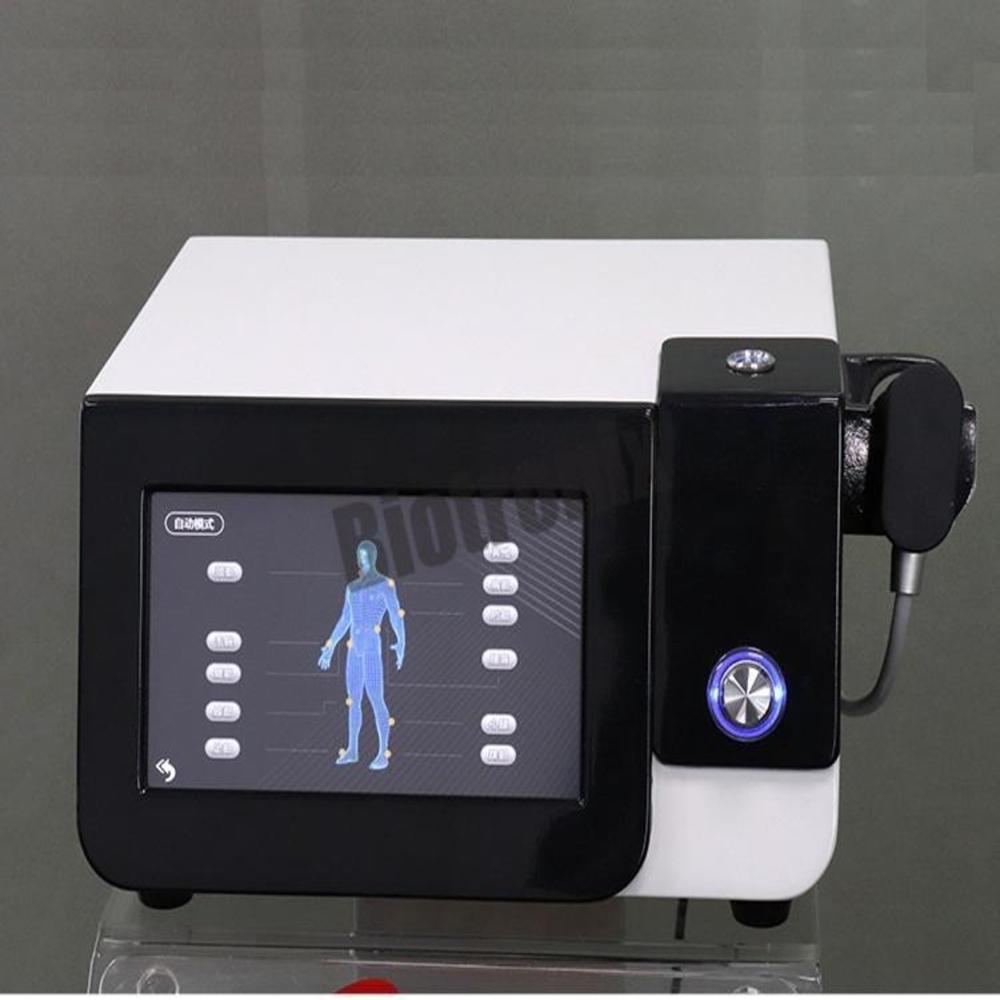 Premium Black Shockwave Therapy Machine for Physiotherapists & Chiropractors