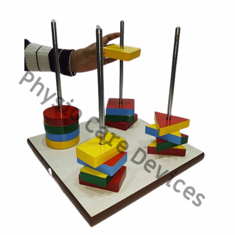 Pegs and Shapes Board with box
