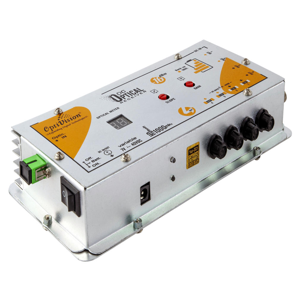 Optical Receiver With Battery : Ov-2604 - Application: Telecommunication
