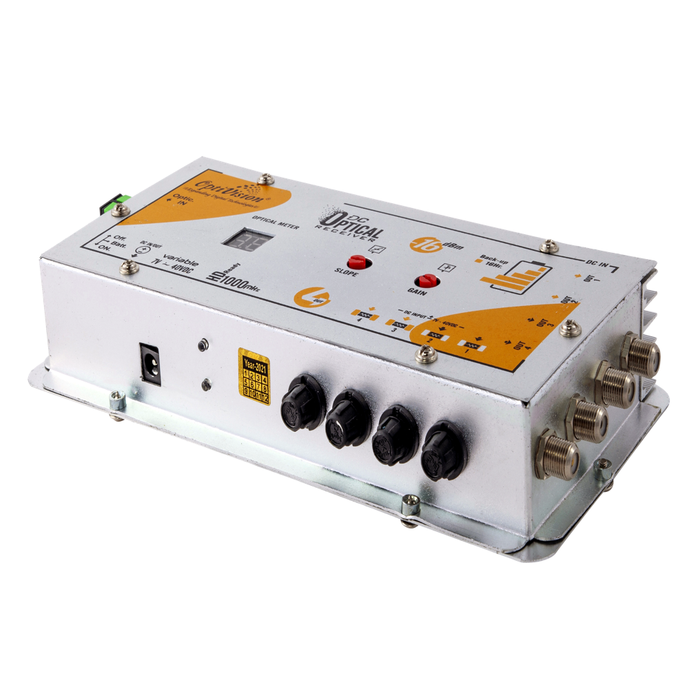Optical Receiver With Battery : Ov-2604 - Application: Telecommunication