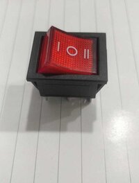 RS608 RED LIGHT 6 PIN ON-OFF-ON, Three Position (Center OFF)