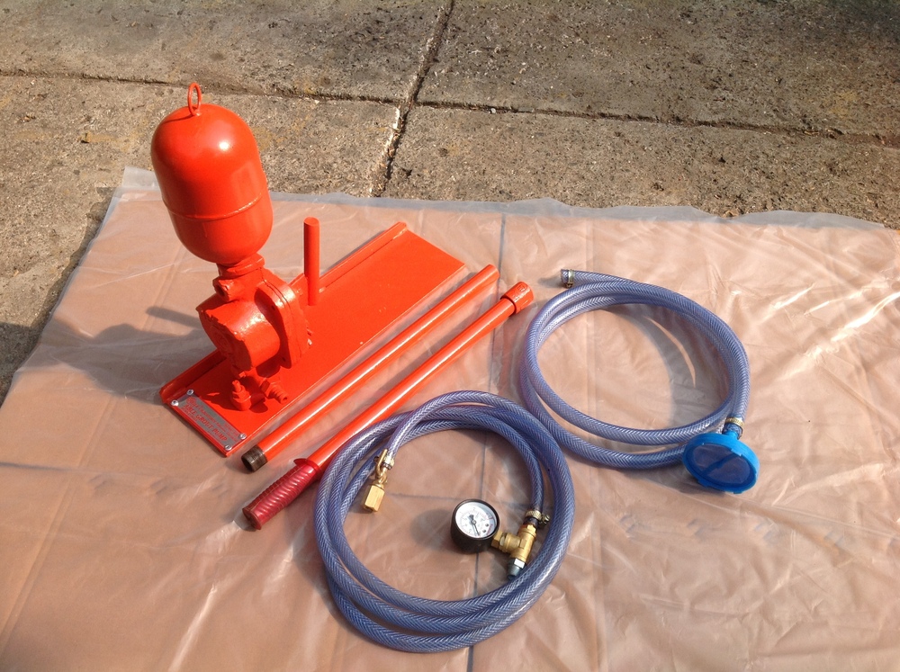 Grout Pump - Material: Mild Steel