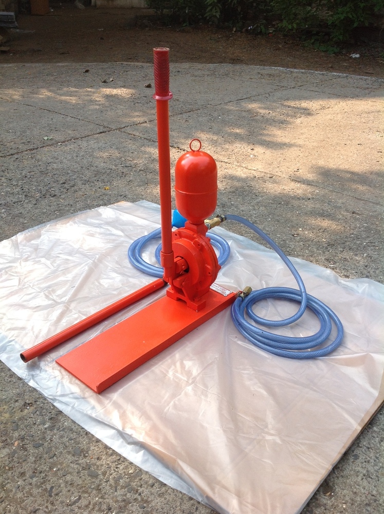 Grout Pump - Material: Mild Steel