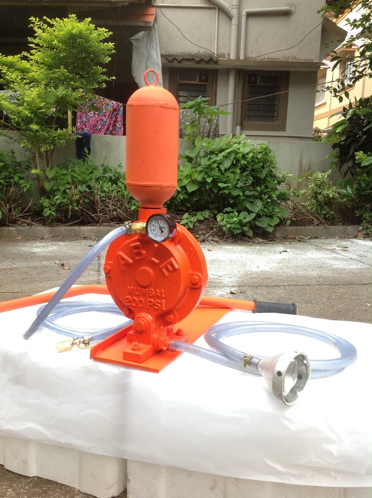 Grout Pump - Material: Mild Steel