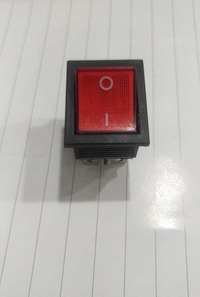 ROCKER SWITCH RED 6 PIN ON-FF