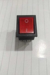 RS 608 RED LIGHT 6 PIN ON-OFF