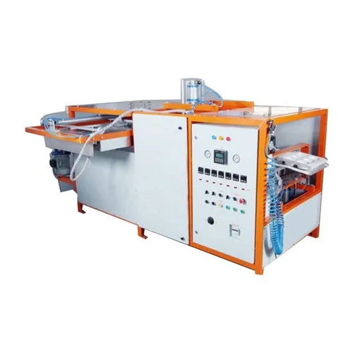 Automatic Vacuum Forming Machine - Color: White