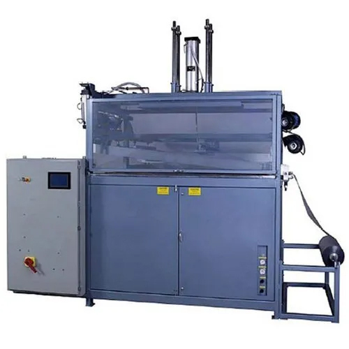 Industrial Vacuum Forming Machine - Color: Blue