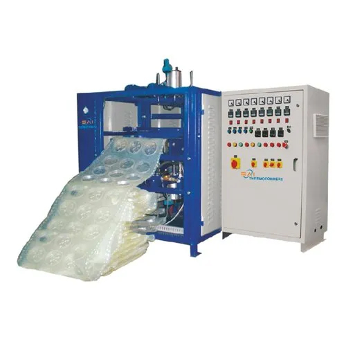 Automatic Blister Thermoforming Machine - Color: Blue