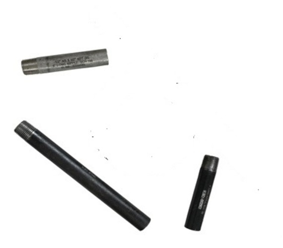 Nipple Threaded X Plain Sa106 Ibr / Non Ibr - Diameter: 0.75 Inch - 4 Inch (in)