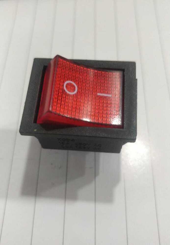 RS 608 RED W/O LIGHT 2 PIN ON-OFF