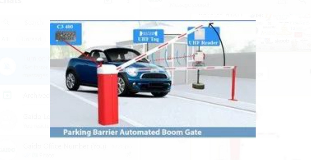 RFID Boom Barriers