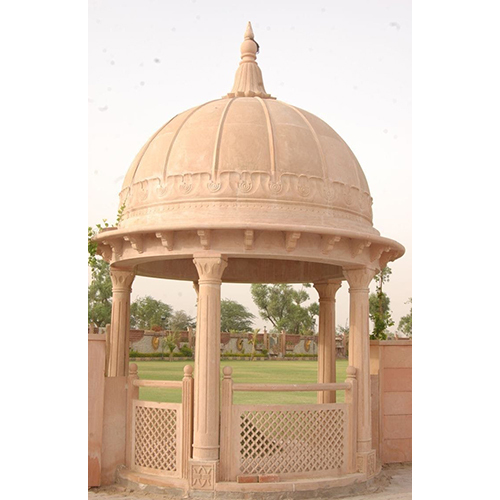 Handcarved Marble Stone Chatri - Color: Different Available