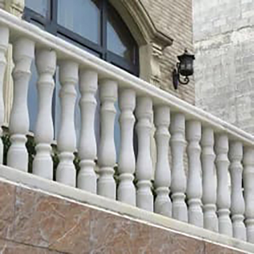 Outdoor Sandstone Railing - Color: Various Available