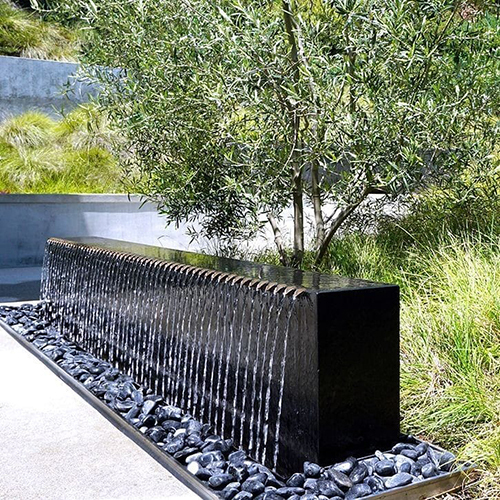 Black Stone Fountains