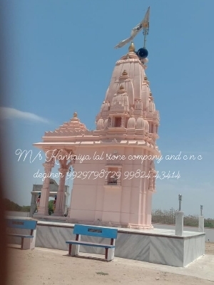 Sandstone Temple - High-Quality Stone, Customized Size, Various Colors | Indian Regional Style, Antique Imitation, Polished for Elegance