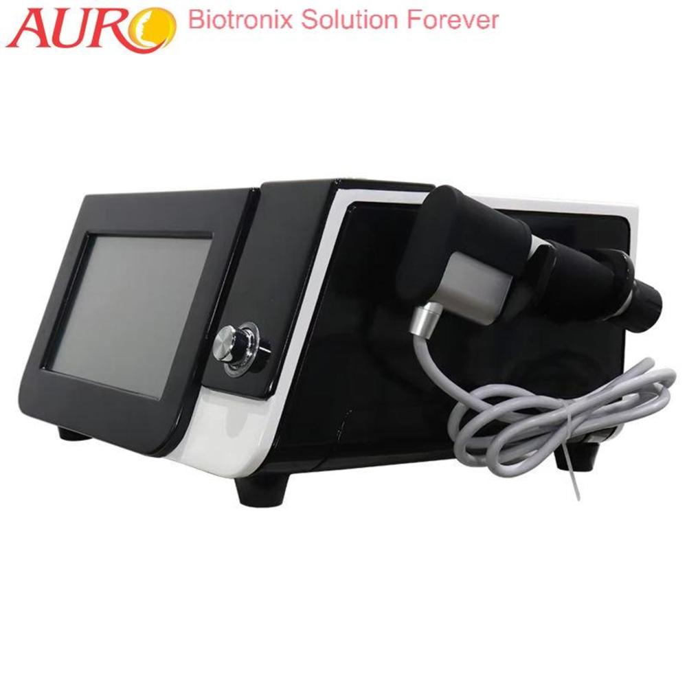 Portable Digital Pneumatic Shockwave Therapy Machine Black for Chiropractors and Pain Clinics