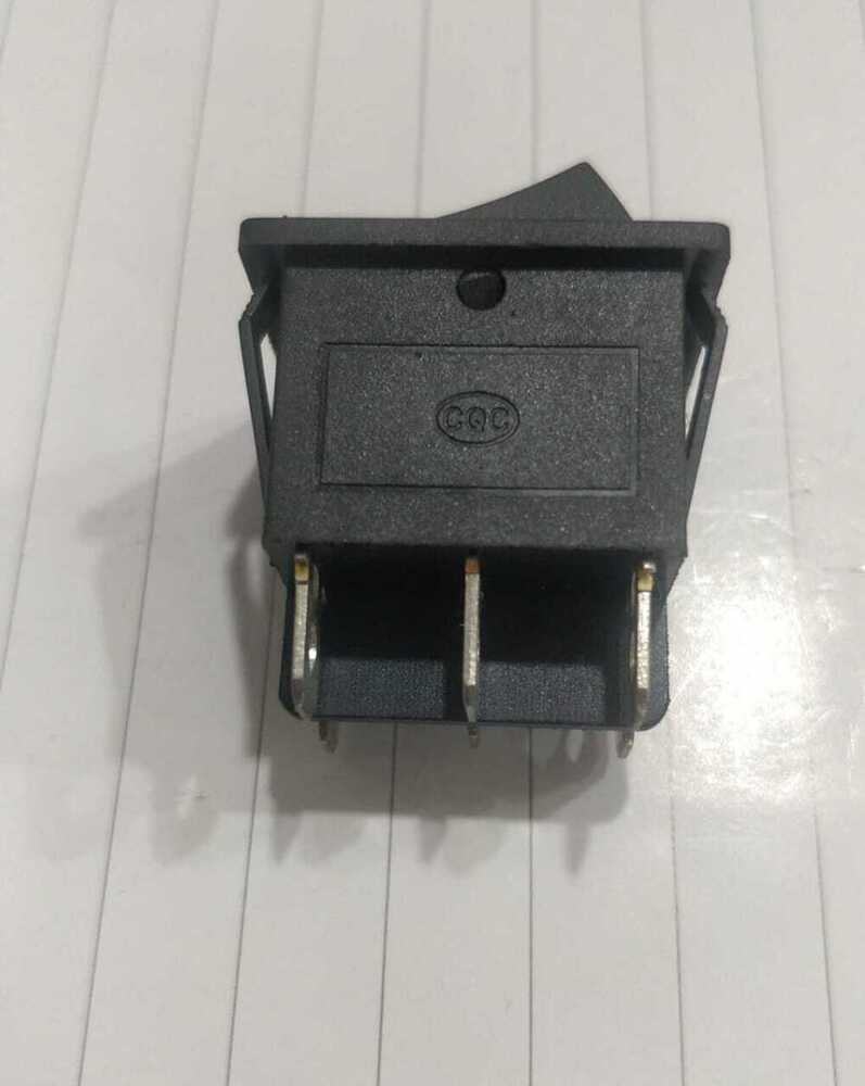 Rocker Switch Black 2 Line 6 Pin On Off