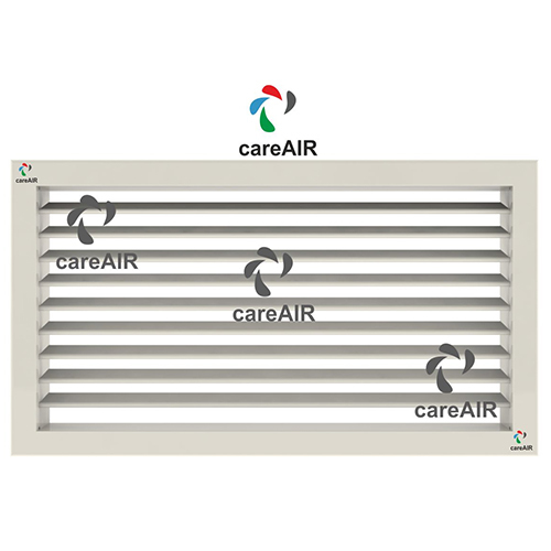 Single Louvre Adjustable Grille - Color: Any Color