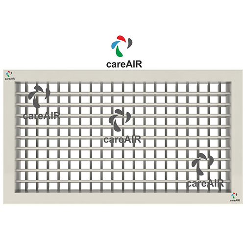 Double Louvre Adjustable Grille