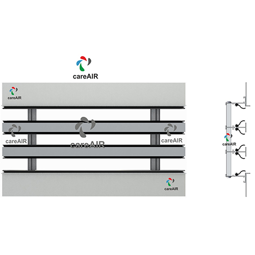 Hidden Type Slot Diffuser - Color: As Per Availability