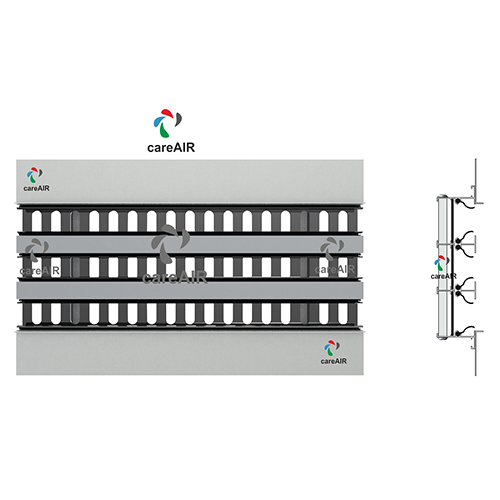 Hidden Type Slot Diffuser With Hit And Miss Damper - Color: As Per Availability