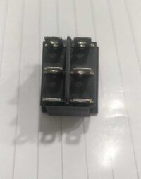 RS608 BLACK 6 PIN ONE SIDE  SPRING THROW