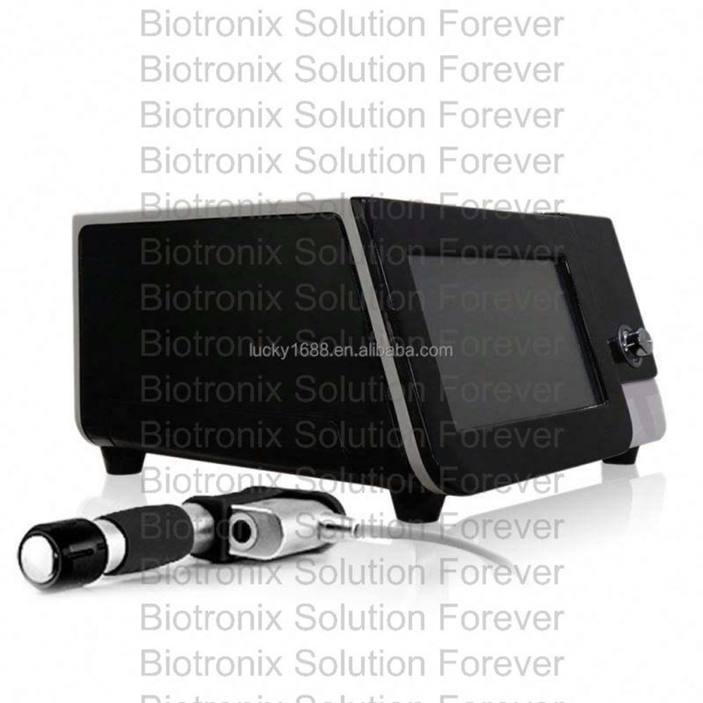 Adjustable Pressure Black Pneumatic Shockwave Machine For Deep Tissue Massage And Pain Management - Accuracy: 1 Gm