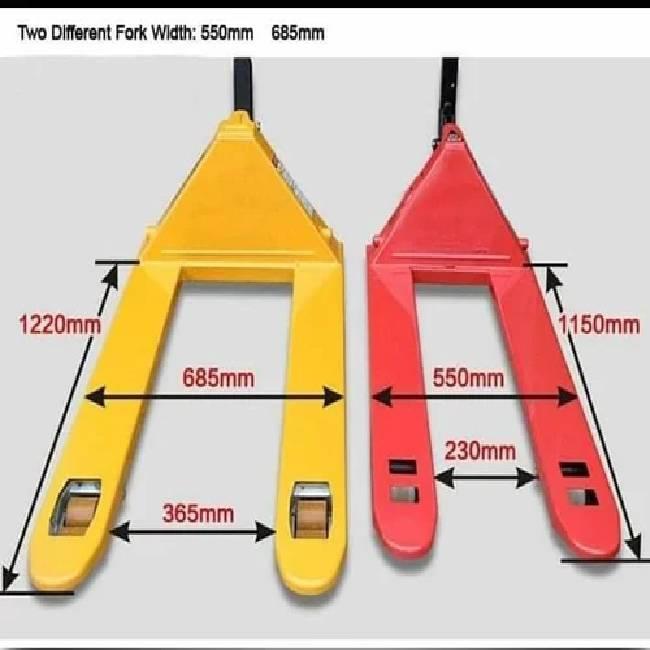 फोर्क लिफ्ट BOPT हैंड पैलेट ट्रक