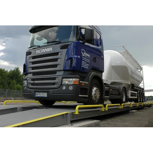 Electronic Truck Weighbridge - Color: Black